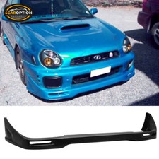 Fits 02-03 Subaru Impreza Wrx Sti Front Bumper Lip Spoiler Splitter Pu