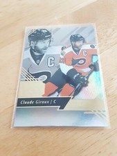 2016-17 Fleer Showcase Claude Giroux Flair Showcase Seat 9 Philadelphia Flyers
