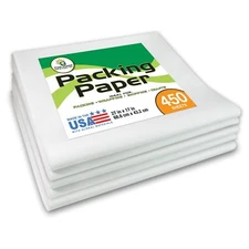 Tree House Packing Paper Sheets for Moving - 450 Sheets Newspaper Paper - 27"...