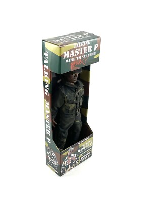 Master P Signed No Limit Soldier Toys Action Figure Doll JSA COA