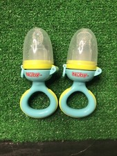 Nuby Twist n' Feed First Soft Foods Feeder For Age 10 Months BPA Free 2 Pack
