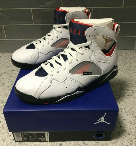 Nike Air Jordan 7 Retro BCFC Paris Saint-Germain Paname White PSG Men  CZ0789-105 | eBay