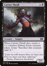 MTG Magic the Gathering Carrier Thrall (72/686) Double Masters 2022 LP