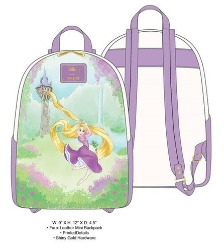 Disney Loungefly Rapunzel Tangled Tower 