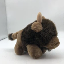 Russ Berrie & Co Buffalo bison Plush Cody Stuffed Animal Brown