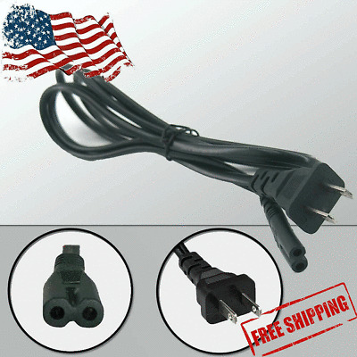 Buy AC Power Cord Cable For PS4 & PS3 PS2 Slim Super Slim XBOX PC 2 Prong LAPTOP PSV