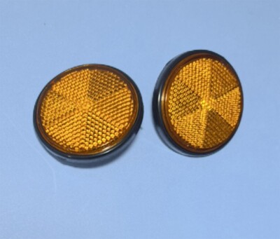Reflex Reflector Orange Fits Honda CUB C70 C90 C50 C65 C70 C90 CA175 CB100 CB450
