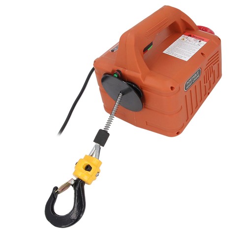 Polipasto eléctrico cabrestante 1500W elevación elevación tracción 1100LB carga 7,6M altura - Imagen 11 de 30