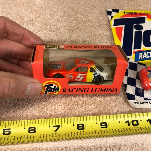 LOT OF 2 VINTAGE NASCAR RICKY RUDD DIECAST TIDE STOCK CARS - Picture 4 of 9