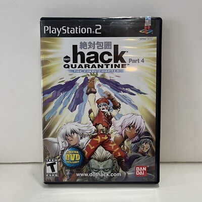 Dot .hack Quarantine Part 4 (PlayStation 2) CIB & DVD Both Discs - Free Ship!