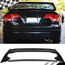 4Pcs Trunk Wing Spoiler Painted Mugen Style For Honda Civic 4DR 2006-2011 Sedan