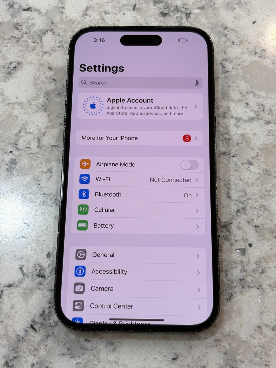 Apple iPhone 14 Pro 256GB | Black | Factory Unlocked 86% BH