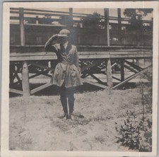 WW1 Camp Greene NC 1918 Miss Lyons Nurse Soldier Medic at Original Photo
