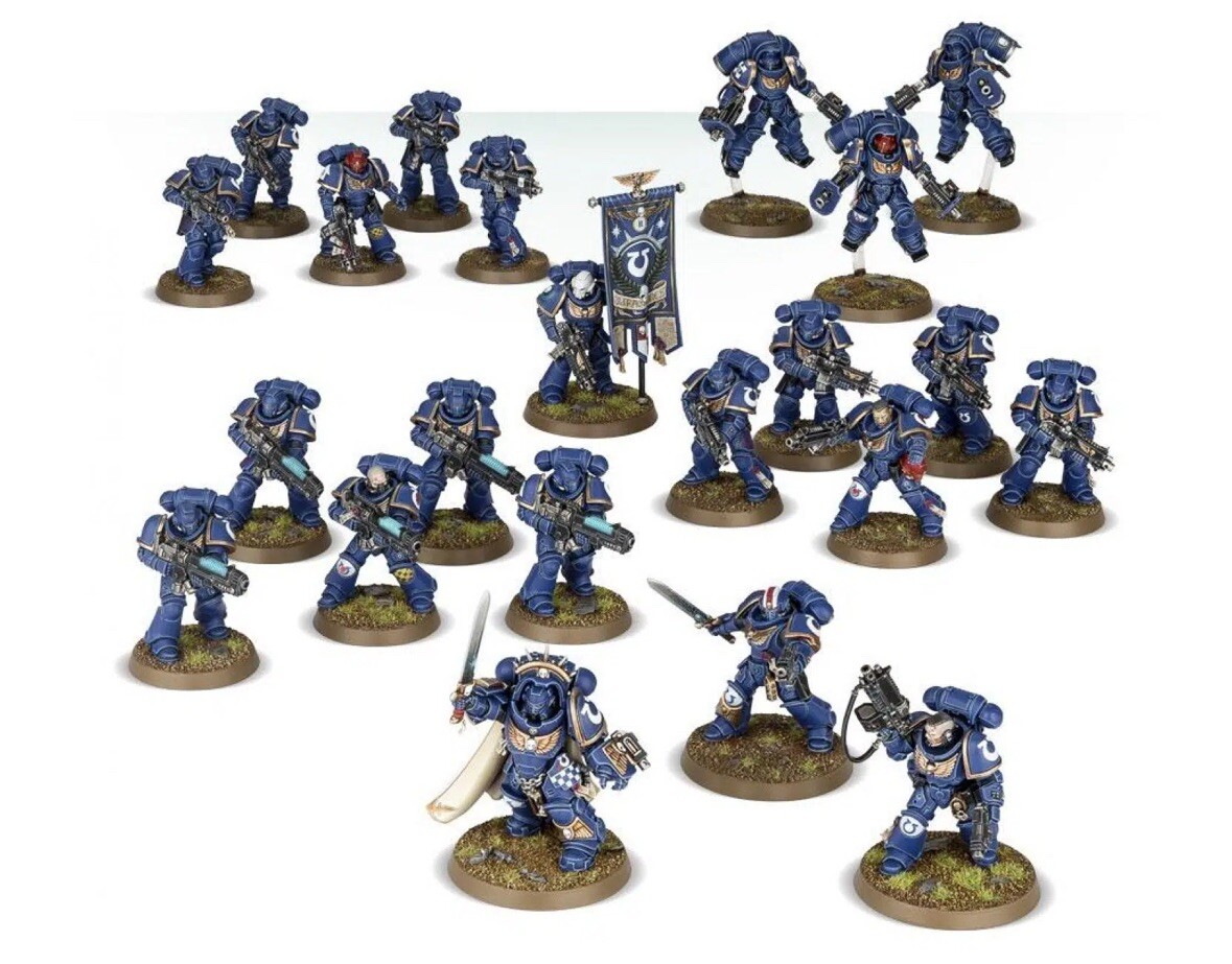 Warhammer 40k Dark Imperium Complete Space Marines Half NOS