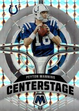 2022 Panini Mosaic #CS-2 Peyton Manning Centerstage Silver
