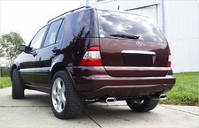 FOX Sportauspuff Mercedes M-Klasse W163 ML270, Bj. 1997-2005, 135x80mm re/li