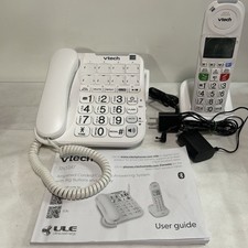 VTech SN5147 Amplified Corded/Cordless Senior Phone with Answering Machine