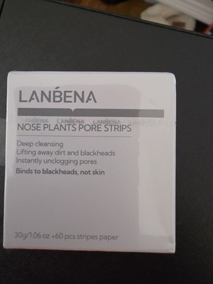 LANBENA Nose Plants Pore Strips, 1.06 oz. New In Box Free Shipping. Exp 10/2028