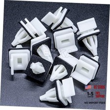 Rocker Panel Moulding Clip for Honda Acura 91513-SM4-000 Accord, Civic, 10pcs