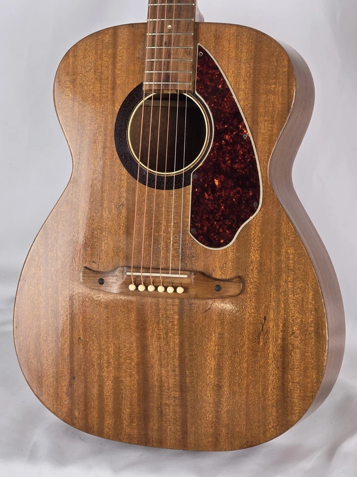 Fender 1030 Harmony H165 Mahogany D-15M Style X-Brace Conversion Acoustic Guitar - Image 2 of 4