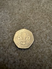 2007 Scouting Be Prepared 50p Coin Fifty Pence Circulated Free Postage UK