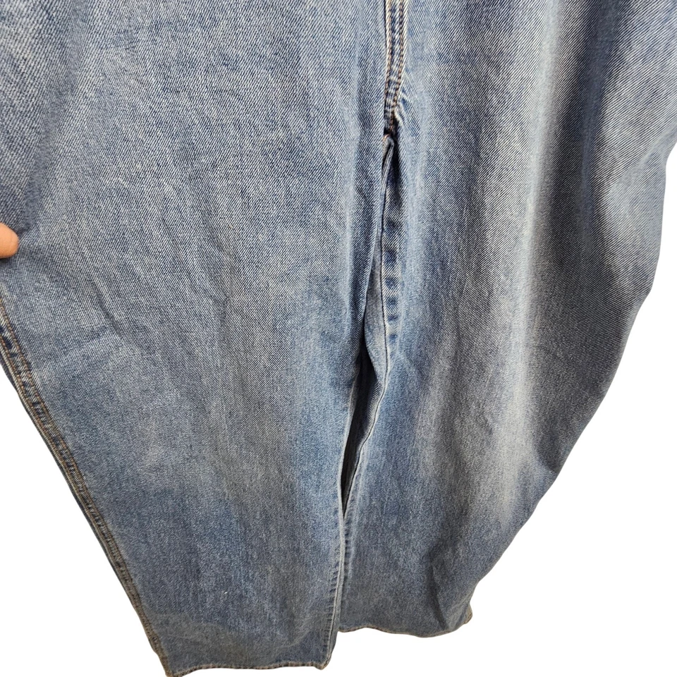 Женский мешковатый джинсовый комбинезон Old Navy с широкими штанинами размер 16 высокий Heritage Americana - Изображение 4 из 4