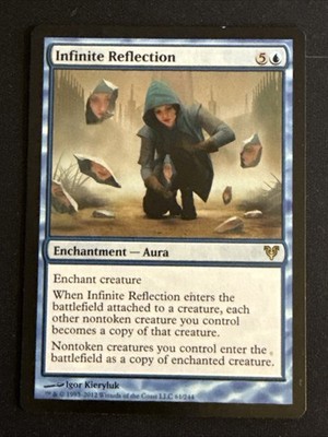 1x Infinite Reflection (61) Avacyn Restored LP MTG Magic the Gathering x1 MKE