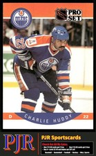 Charlie Huddy 1990-91 Pro Set #85 Edmonton Oilers