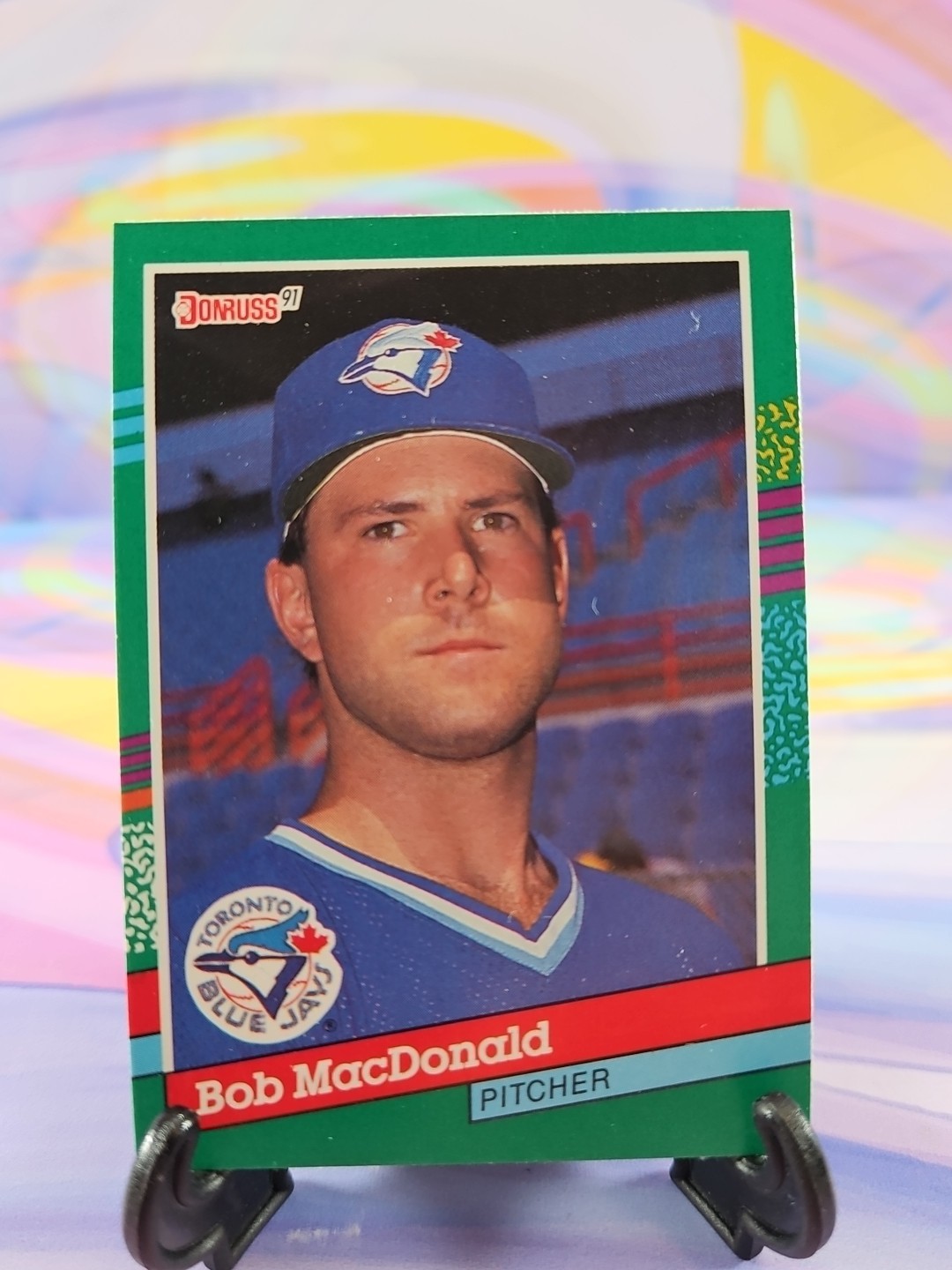 1991 Donruss Baseball Card | Bob MacDonald | Toronto Blue Jays | #636