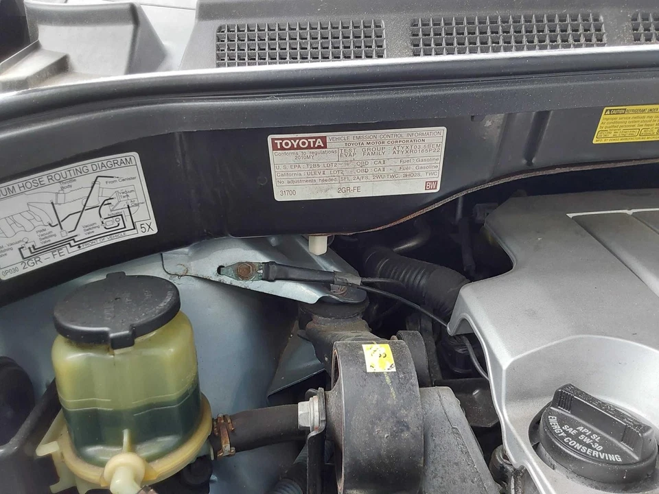 Used Engine Complete Assembly fits: 2010 Toyota Sienna 3.5L VIN K 5th digit 2GRF - Image 2 of 4