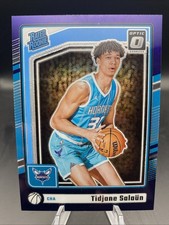 Tidjane Salaun 2024-25 Panini Donruss Optic Rated Rookie Prizm