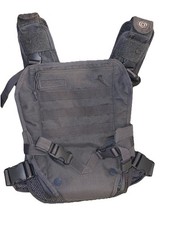 Mission Critical Military Style Tactical Baby Carrier, Black PreOwned