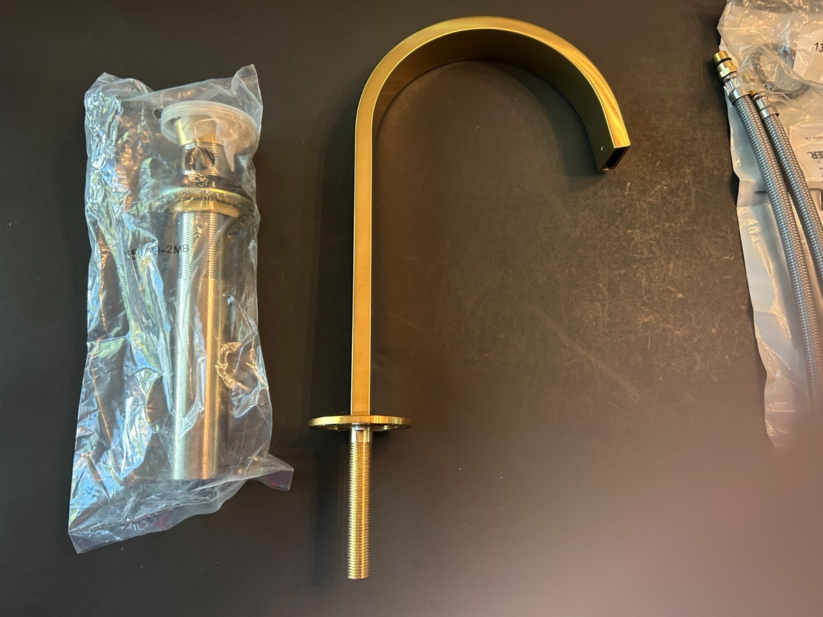 New Kohler K-77968-2MB - Components Spout Faucet - Ribbon Design A