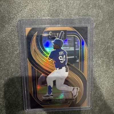 2025 Select Baseball ZYHIR HOPE Premier Level Bronze Prizm /125 #186 Los Angeles