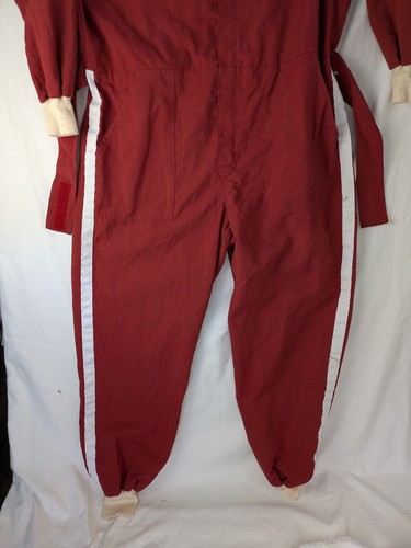 Men's R.J.S. Auto Equipment SFI 3-2A/1 Red Auto Racing Suit Nomex 3-1 3XL - Picture 2 of 24