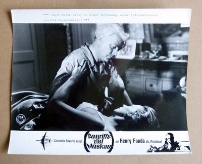 ANGRIFFSZIEL MOSKAU Fail Safe AUSHANGFOTO L C ´59 W. MATTHAU Henry Fonda SCI-FI