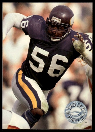 Chris Doleman #69 1991 Pro Set Platinum card