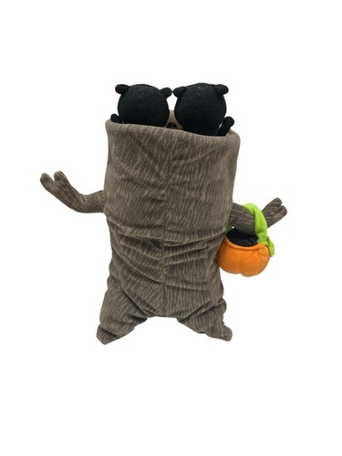 Hallmark Halloween Albero Spettrale Gufi Peluche 12" Animato Canta Luci - Foto 4 di 7