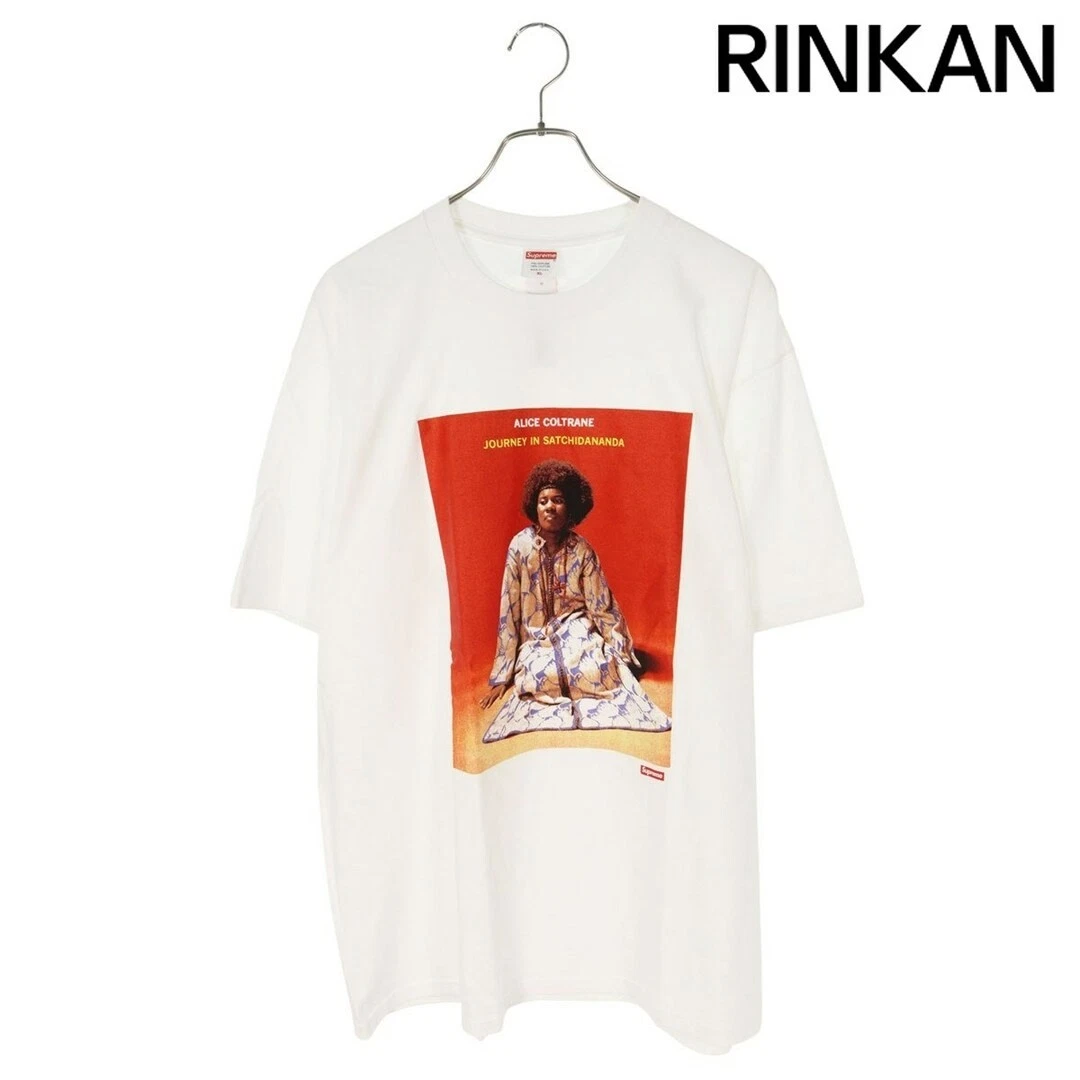 Supreme 24SS Satchidananda Tee Alice Coltrane Thatch Dananda T Shirt Homme Occasion 3