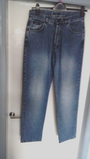 Mens Henri Lloyd jeans 32 waist leg 32 blue stonewashed Excellent cond straight