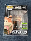 Funko Pop - #624 Jar Jar Binks 2023 Galactic Con Star Wars - Box Damage