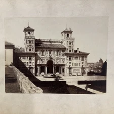 Villa Medicis And Forum- Rome, Italy 