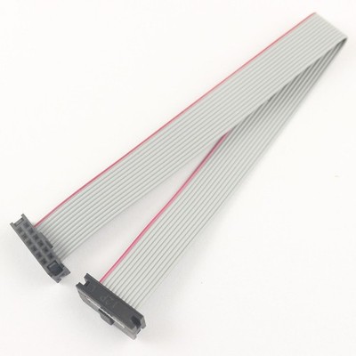 1Pcs 2mm Pitch 2x6 Pin 12 Wire 28 AWG Female IDC   Ribbon Cable Length 20cm #zv