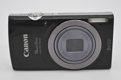 Canon PowerShot ELPH 160 / IXUS 160 20.0MP Digital Camera - Black