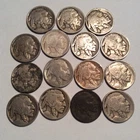 LOT 40 1913 T-1, 1915-D, 1918-S 1923-S BUFFALO NICKELS  VERY LOW GRADE FREE SHIP