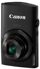 Canon IXY 600F Digital Camera 12.1MP 8x Zoom Wi-Fi Black Tested Japan Used