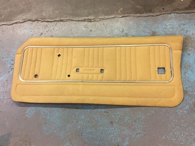 1975-79 Ford Granada Right Door Panel Tan 1976 1977 1978 1979 OEM 75 76 77 78