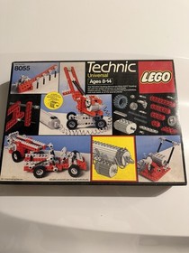 Vintage LEGO Technic Lot 2x 8055 2x 8040 Pneumatic+1978 Set+Case+Parts+Manual