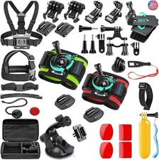SmilePowo 51-in-1 Action Camera Accessories Kit for GoPro Hero 11 10 9 8 Max 7