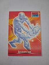 ICEMAN CARD #25 TOPPS MARVEL LEGENDS 2001 CARDS COLLECTION